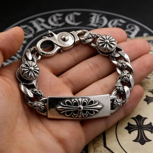 Chrome Hearts ブレスレット　18cm Chrome Hearts Bracelet 18cm - Etsy