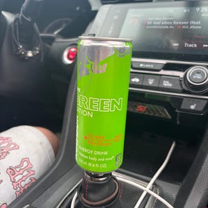 Pomo de palanca de cambios de resina personalizado / Modificación interior de lata de bebida energética, pomo de palanca de cambios de coche hecho a mano