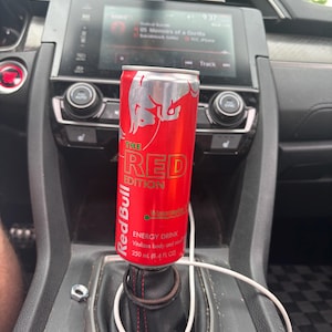Custom Resin Shift Knob | Energy Drink Can Interior Mod, Handmade Fit