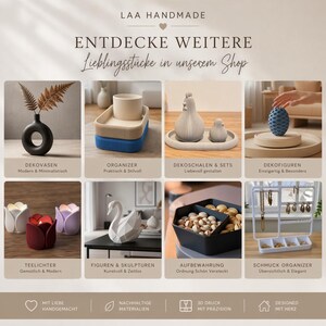 Modernes Seepferdchen als elegante Skulptur im minimalistischen Stil. Maritime Dekoration aus 3D Druck Kunststoff für Badezimmer, Wohnzimmer, Regal oder Sideboard. Stilvolle Tierfigur mit klarer Formensprache passend zu Küstenstil, Japandi oder moderner Einrichtung.
Dekorative Seepferdchen Figur als maritime Wohnraumdeko mit moderner geometrischer Optik. Ideal für Bad, Schlafzimmer oder Eingangsbereich.