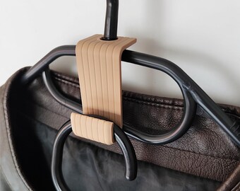 Clothes Hanger Connector Hooks – Space saver for closet & wardrobe, practical 3D printed organizer for outfits