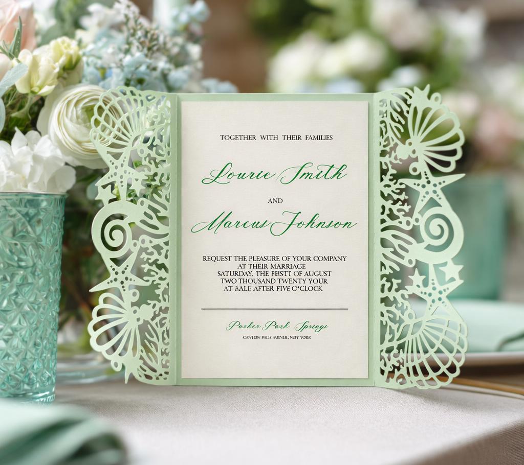 DIY Wedding Invitation SVG for Cricut