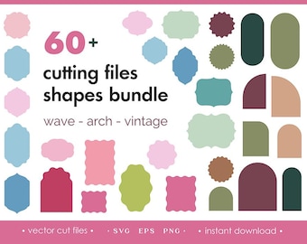 Laser Cut Invitation Frames: SVG, PNG, EPS Files (Digital Download)