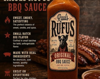 Rauls Rufus Original BBQ Sauce