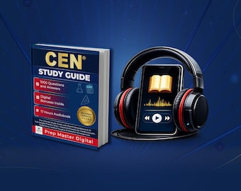 Pacchetto base di studio CEN / Libro e audiolibro per la preparazione all'esame BCEN per infermieri di emergenza / Revisione per l'esame BCEN