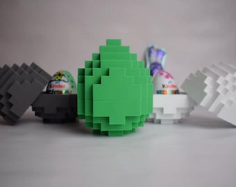 Minecraft Easter Egg - Magnetic Closing - UK Seller- Fully Customisable