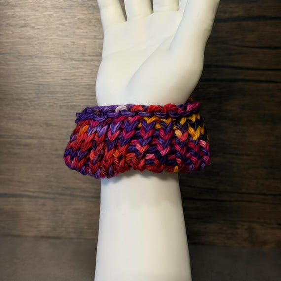 Halloween Night Scrunchie Handmade Colorful Hair Accessory Spooky Autumn Festival Fashion Statement