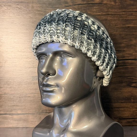 Sea Tranquility Loom Knit Head Wrap: Acrylic Wool Blend Ear Warmer