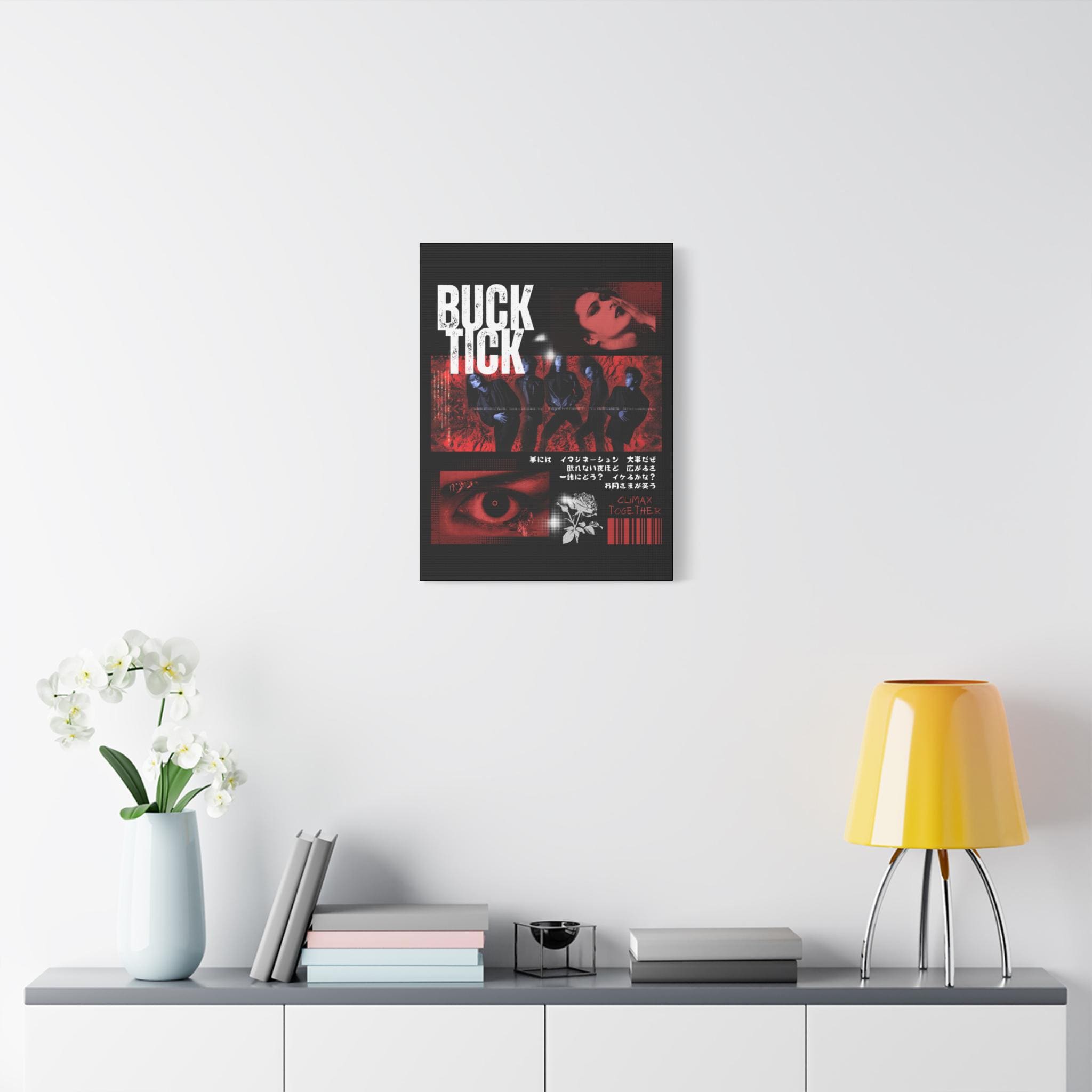 BUCK-TICK Visual Kei Canvas Wall Art, Japanese J-rock Band Decor