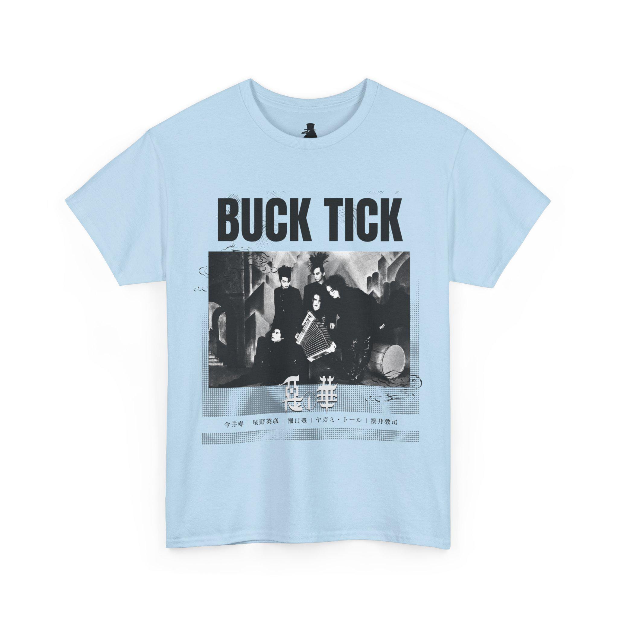 BUCK-TICK Visual Kei T-shirt, Japanese J-rock Band Tee, 90s Gothic