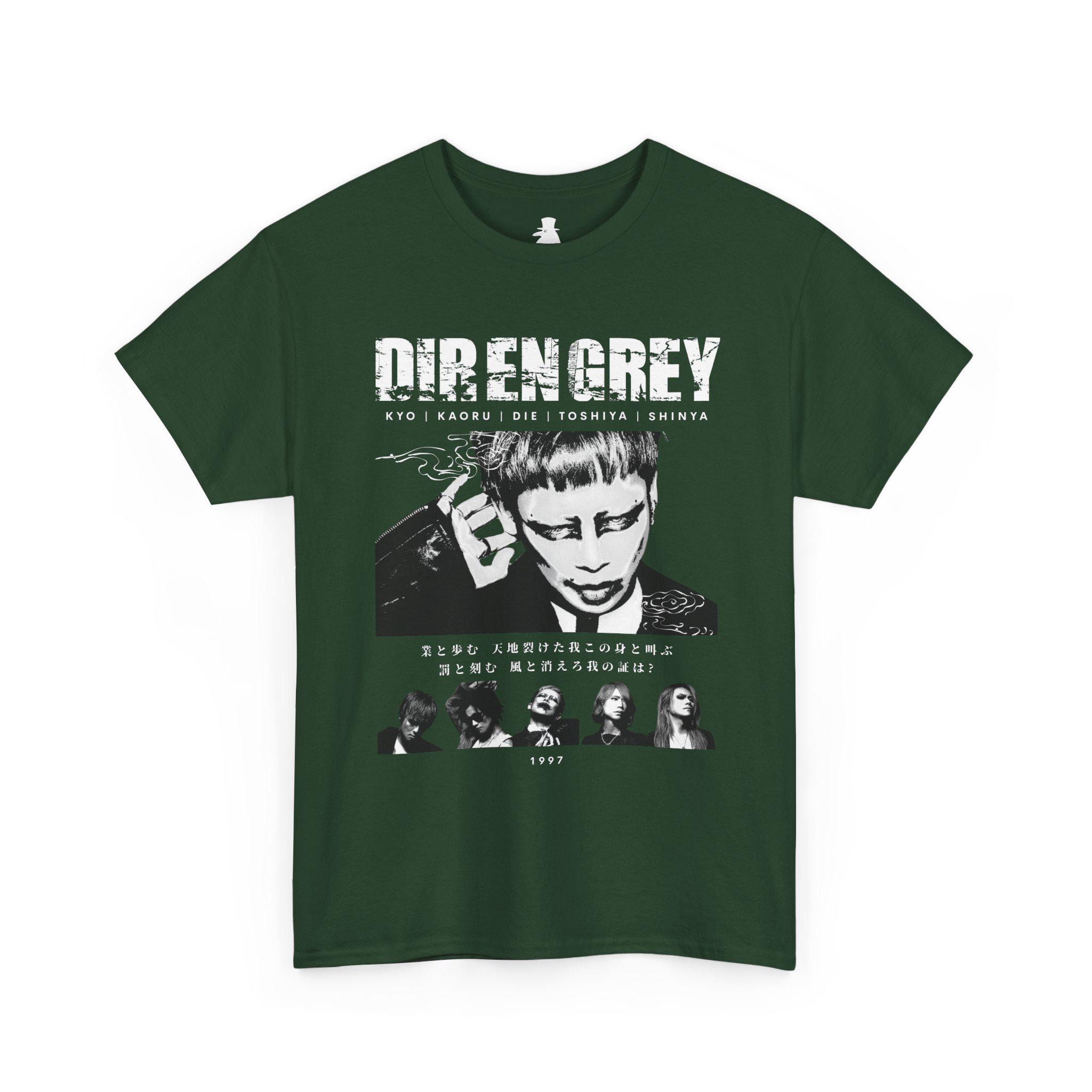 Dir En Grey T-shirt, Visual Kei Band Tee, Kyo Design, Japanese