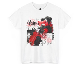 Gulu Gulu Visual Kei T-shirt, Japanese J-rock Band Tee, Dark