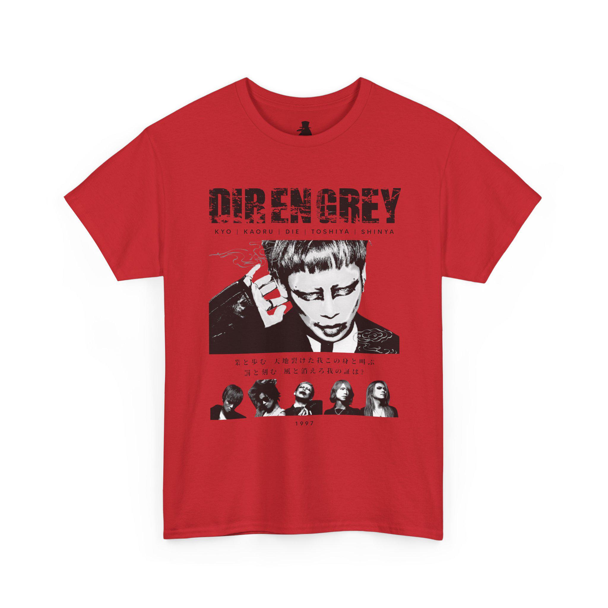 Dir En Grey T-shirt, Visual Kei Band Tee, Kyo Design, Japanese