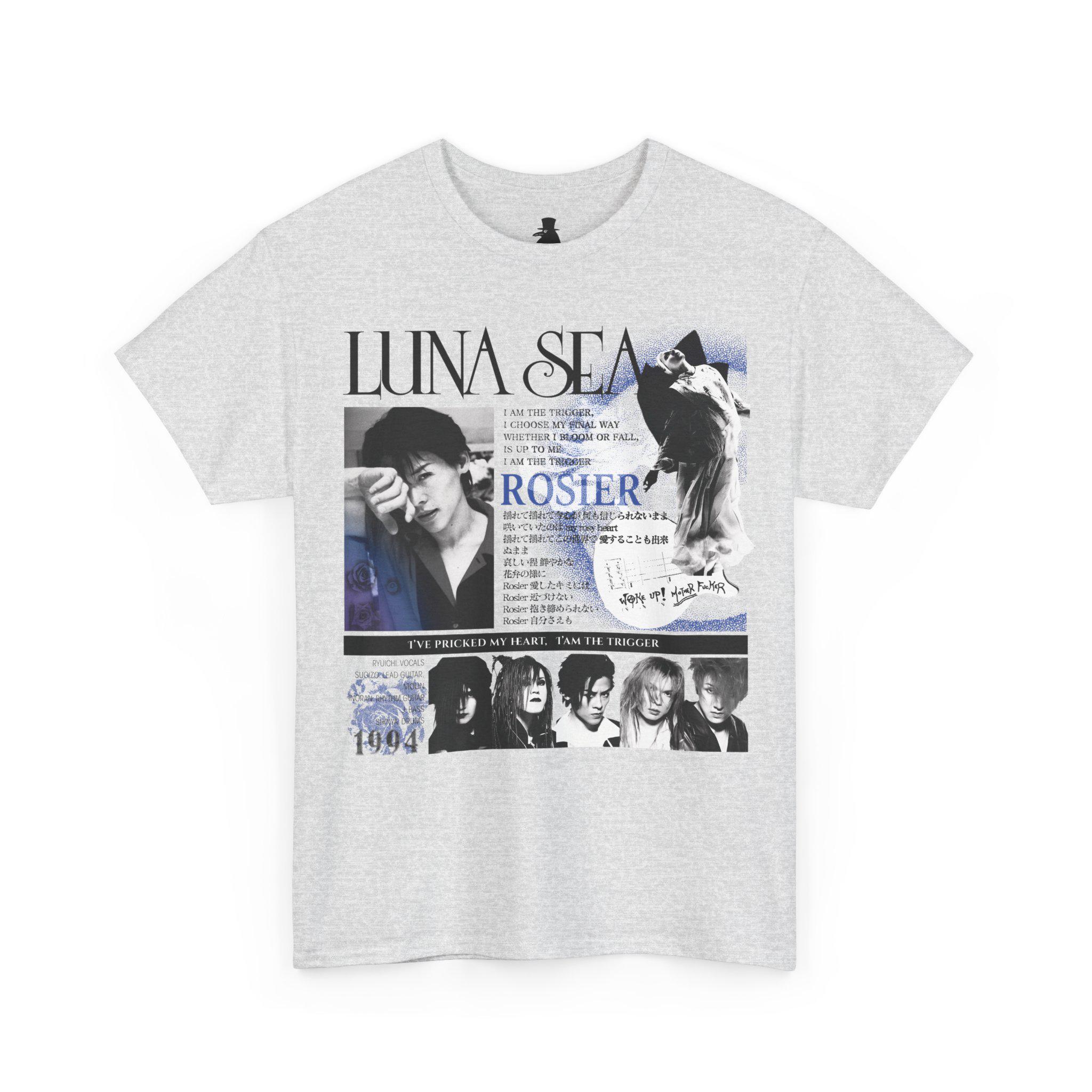 LUNA SEA Rosier 1994 T-shirt, Mother Era Visual Kei Shirt, Ryuichi