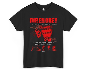 Dir En Grey T-shirt, Visual Kei Band Tee, Kyo Design, Japanese