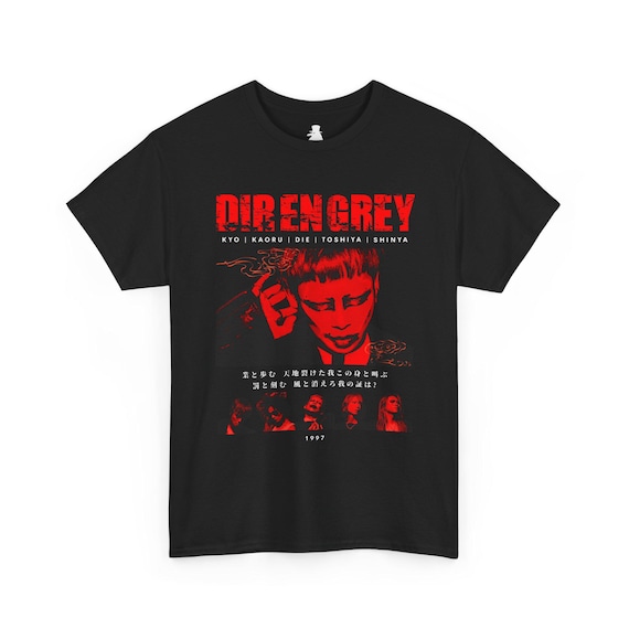 DIR EN GREY　会場限定Tシャツ　京 Dir En Grey T-shirt, Visual Kei Band Tee, Kyo Design, Japanese