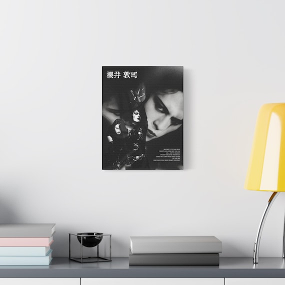 Atsushi Sakurai Canvas Print, Buck-tick Poster, Japanese Gothic