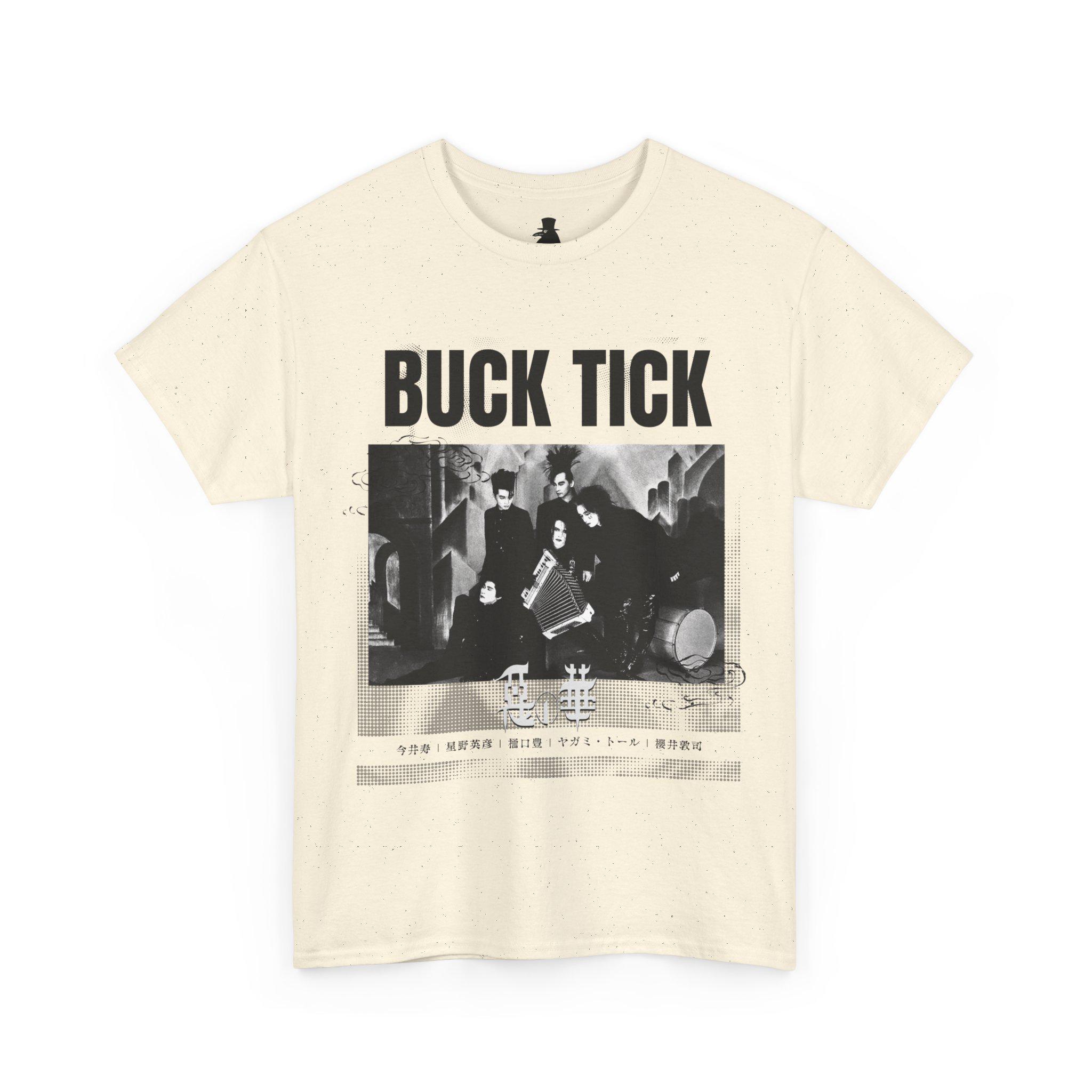 BUCK-TICK Visual Kei T-shirt, Japanese J-rock Band Tee, 90s Gothic
