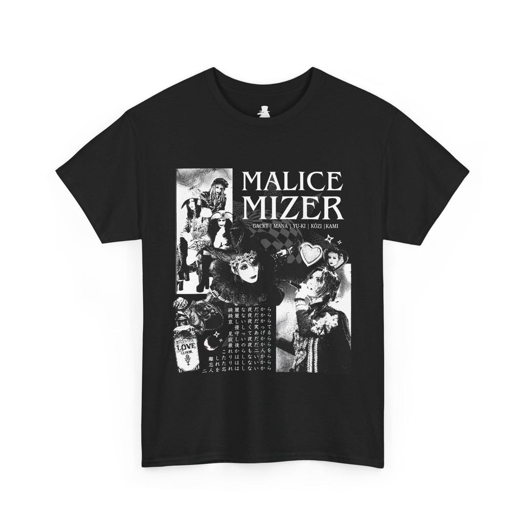 MALICE MIZER 25th マリスミゼル　Tシャツ MALICE MIZER 25th マリスミゼル Tシャツ MALICE MIZER Band and