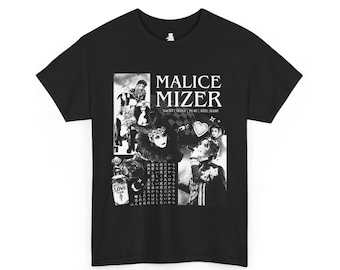 Malice Mizer Gackt Era T-shirt, Gekka No Yasoukyoku Lyrics Shirt
