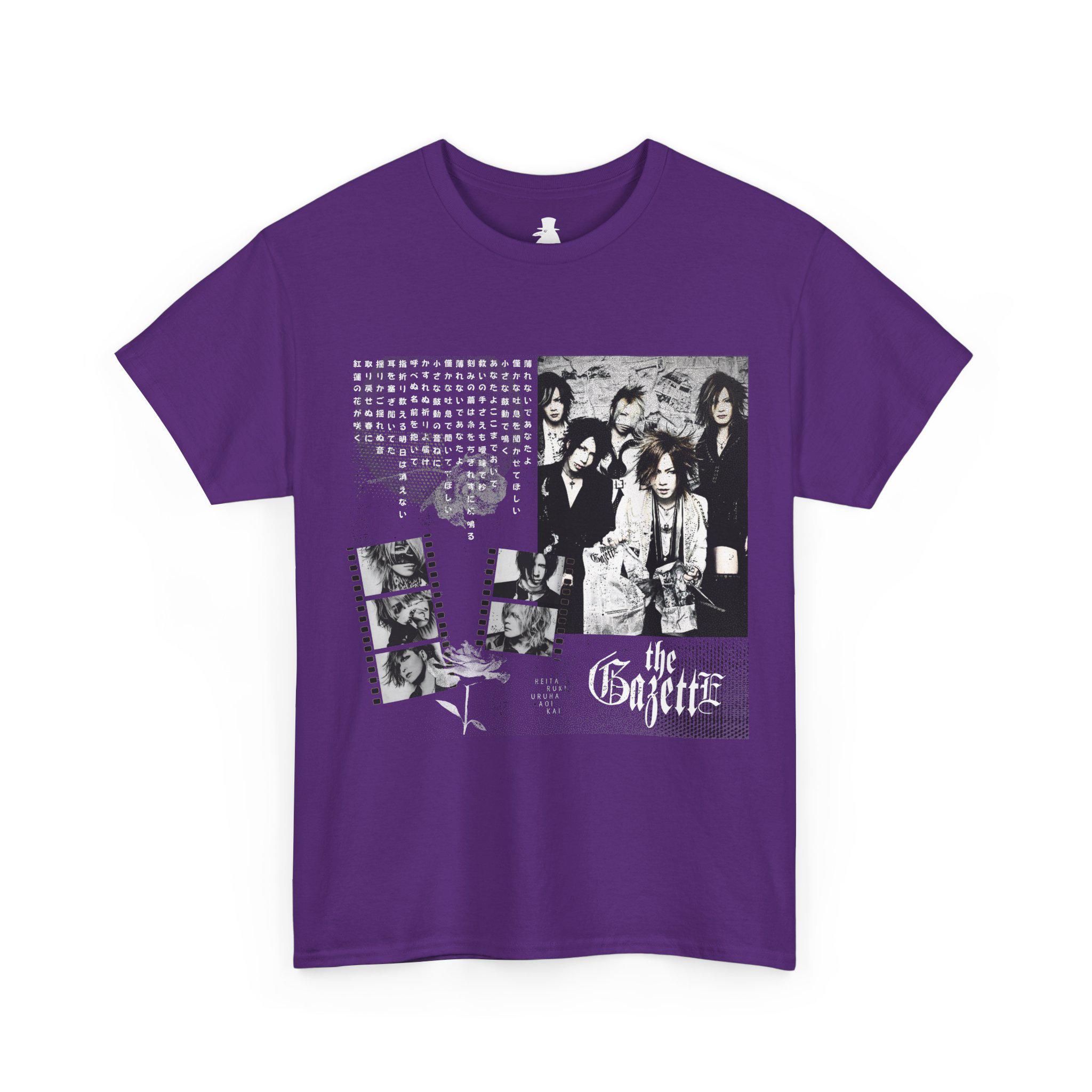 The Gazette Tee, Visual Kei T-shirt, Japanese Bands, Alternative
