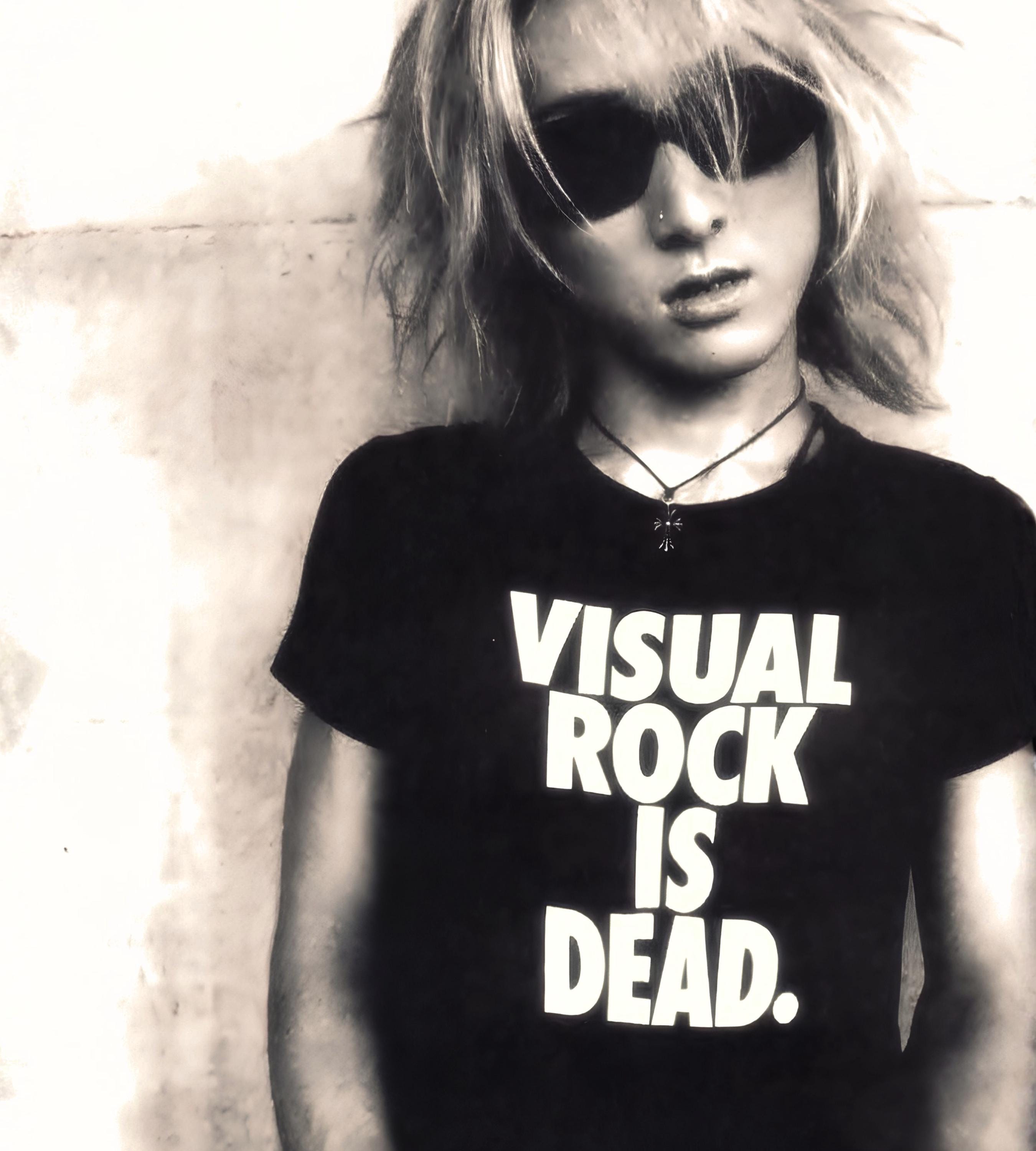 Visual Rock is Dead T-shirt, J From LUNA SEA Inspired Graphic Tee