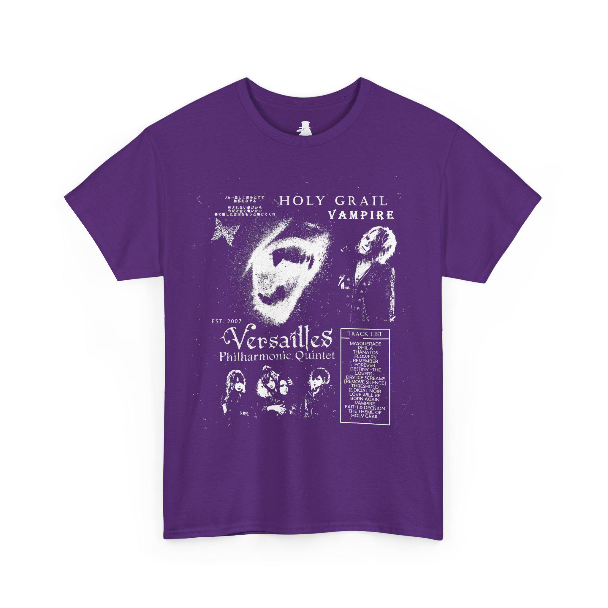 Versailles Band T-shirt | Holy Grail Vampire Visual Kei Tee