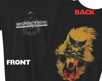 BUCK-TICK Darker Than Darkness Front and Back T-shirt, Japanese