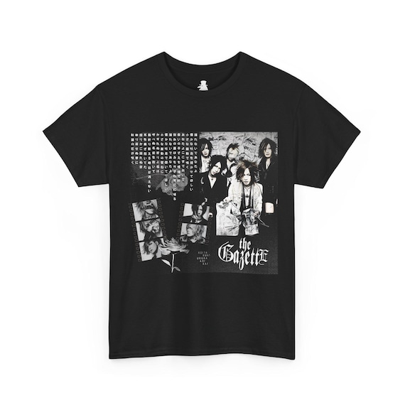 the GazettE RUKIデザインセッションバンドLU/V Tシャツ The Gazette Tee, Visual Kei T-shirt, Japanese Bands, Alternative