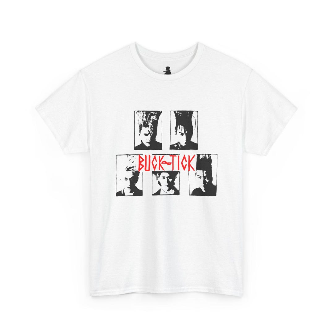 Buck-tick Vintage Band T-shirt, Japanese Visual Kei Shirt, 80s J