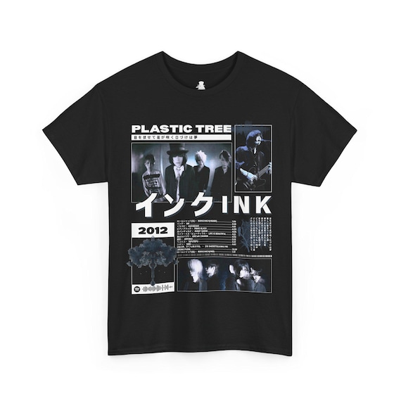Plastic Tree T-shirt, Ink Album Cover Tee, Japanese Visual Kei