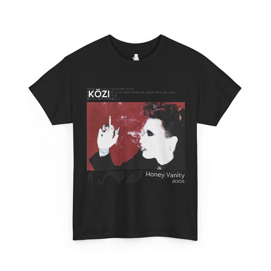 Kozi Japanese Rocker Kozi Visual Kei T-shirt, Malice Mizer Era J-rock Shirt, Japanese Gothic ...
