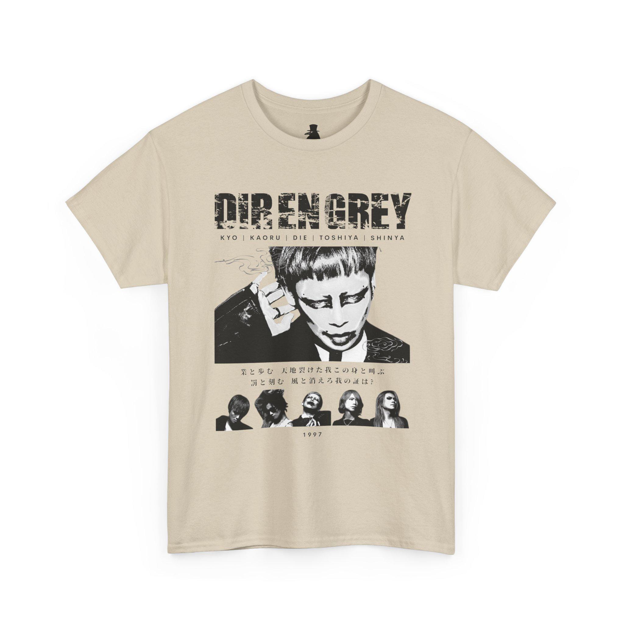 Dir En Grey T-shirt, Visual Kei Band Tee, Kyo Design, Japanese