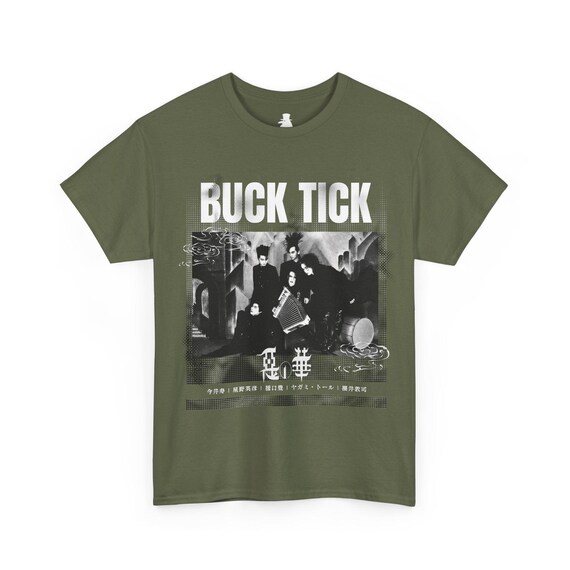 BUCK-TICK Visual Kei T-shirt, Japanese J-rock Band Tee, 90s Gothic