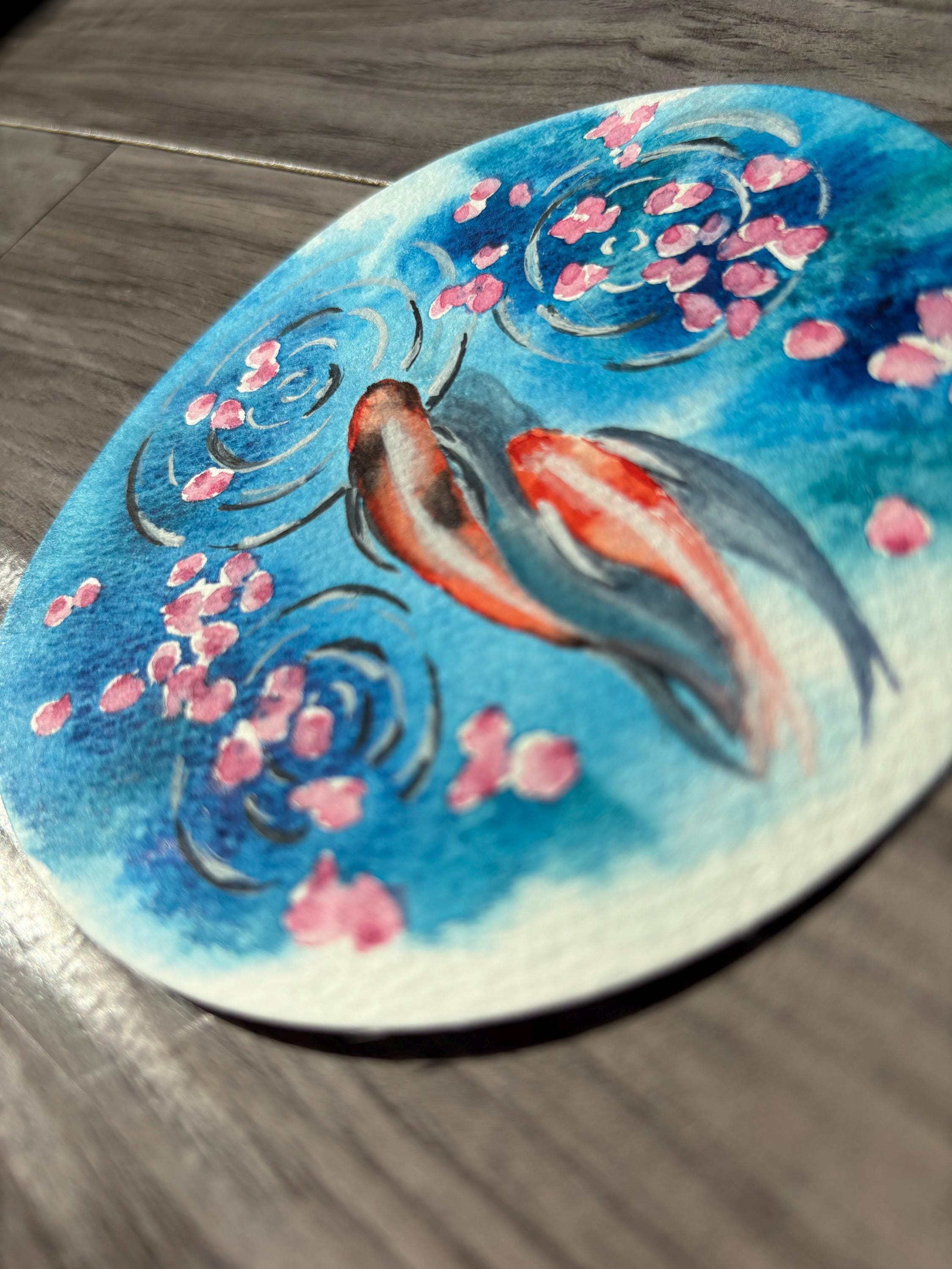 Original Japanese Watercolor Cherry Blossoms - Etsy