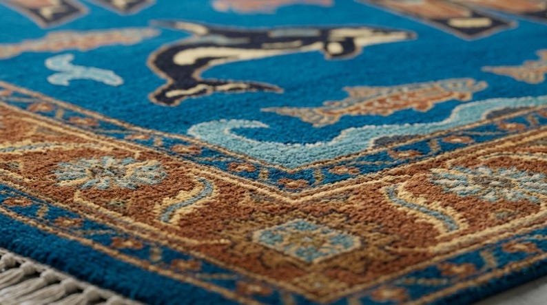 Pacific Northwest Thunderbird Hand-knotted Wool Rug – Coastal ...