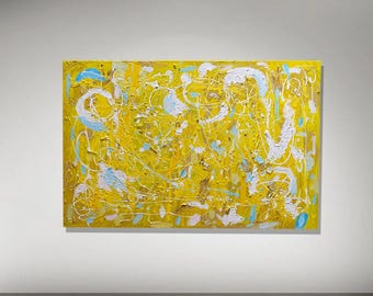 One of a Kind Original Painting by Shego; "Divine Joy"