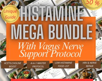 Vagus Nerve Support Diet and Histamine Intolerance Food List Low Histamine Meal Plan Reversing Brain Fog Nervous System Regulation Reversing