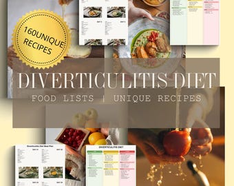 Diverticulitis Diet Meal Plan, Food List, Gut Health Guide (PDF Download)
