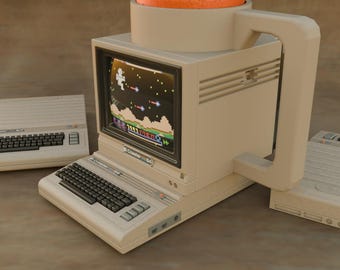 C64 Monitor Coozie and C64 coaster Combo