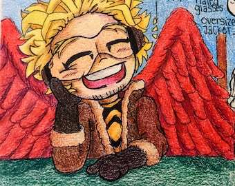 Hawks from My Hero Academia