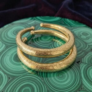 Rolled gold bangle vintage - Etsy 日本
