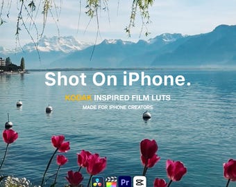 iPhone Cinematic LUTs | Kodak Film Look for iPhone Videos
