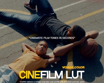 Cinematic Film LUT | Instant Film Tones | Rec.709 & LOG | Premiere Pro, DaVinci Resolve, FinalCutPro