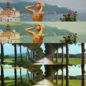 Cinematic LUT | Vintage Italy Film Tones | Rec.709 | Premiere Pro, DaVinci Resolve, FinalCutPro, CapCut image 7