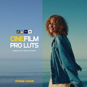 Cinematic LUT Pack | Instant Film Look | Rec.709 | Premiere Pro, DaVinci Resolve, FinalCutPro, CapCut image 1
