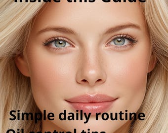 Oily Skin Routine Guide | Skincare Routine for Oily & Acne-Prone Skin | Shine Control Routine