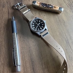 Custom Titanium Automatic Field Watch | NH35 Mechanical | Tool Watch