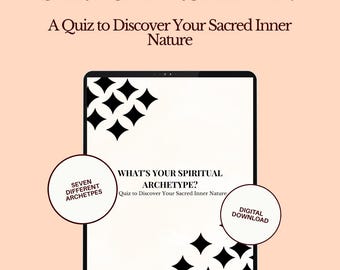 Spiritual Archetype Quiz – Discover Your Sacred Inner Nature (Digital Download)