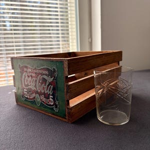 Coca cola wooden crate - Etsy 日本